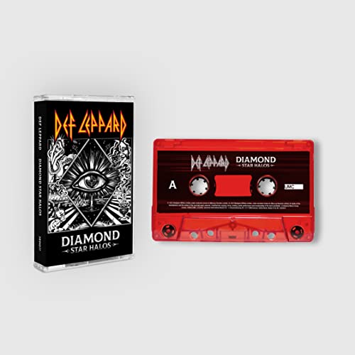 Def Leppard - Diamond Star Halos - Import Cassette Tape Limited Edition