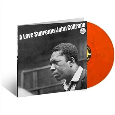 John Coltrane - A Love Supreme - Import Black & Orange Marbled Vinyl Record Limited Edition
