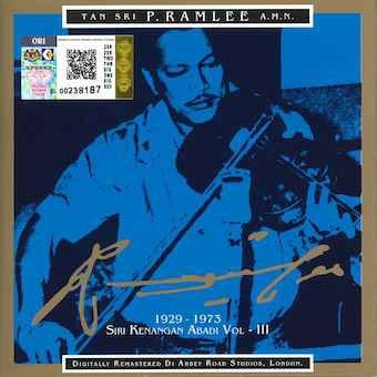 Tan Sri P. Ramlee - Kenangan Abadi Vol - Iii - Dimana Kan Ku Cari Ganti - Import CD