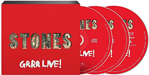 The Rolling Stones - GRRR Live! - Import Blu-ray Disc+2CDBonus Track