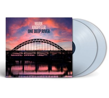 Mark Knopfler - One Deep River - Import Indie Exclusvive Baby Blue Vinyl 2 LP Record