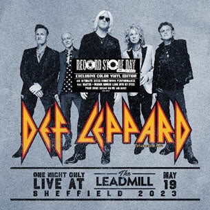 Def Leppard - One Night Only Live at The Leadmill - Import Silver Vinyl LP Record Limited Edition