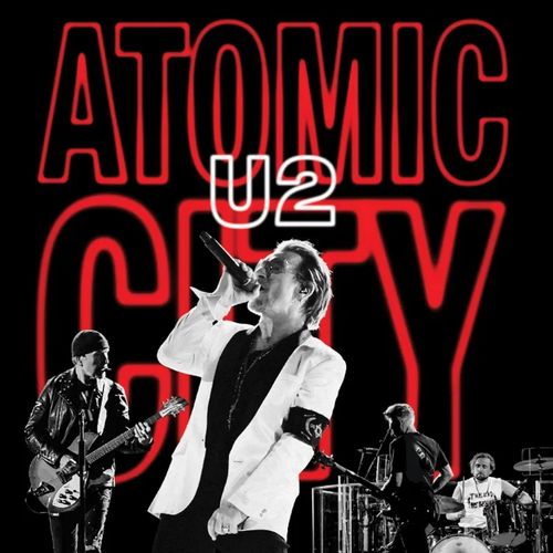 U2 - Atomic City - Import Red Vinyl 10 inch Record