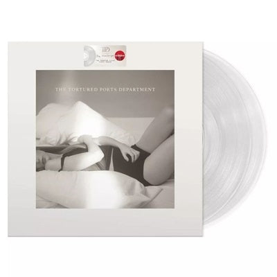 Taylor Swift - The Tortured Poets Department - Import Phantom Clear Vinyl 2 LP Record Limited Edition