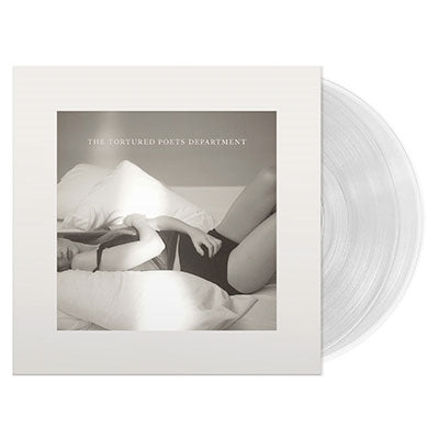 Taylor Swift - The Tortured Poets Department - Import Retail Exclusive/Phantom Clear Vinyl 2 LP Record Bonus Track