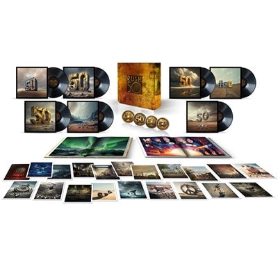 Rush - Rush 50 - Import 180g Vinyl 7LP Record+4CD+2 Hardcover book