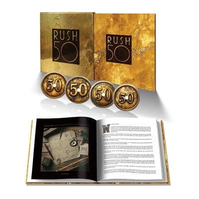 Rush - Rush 50 - Import 4 CD Box Set