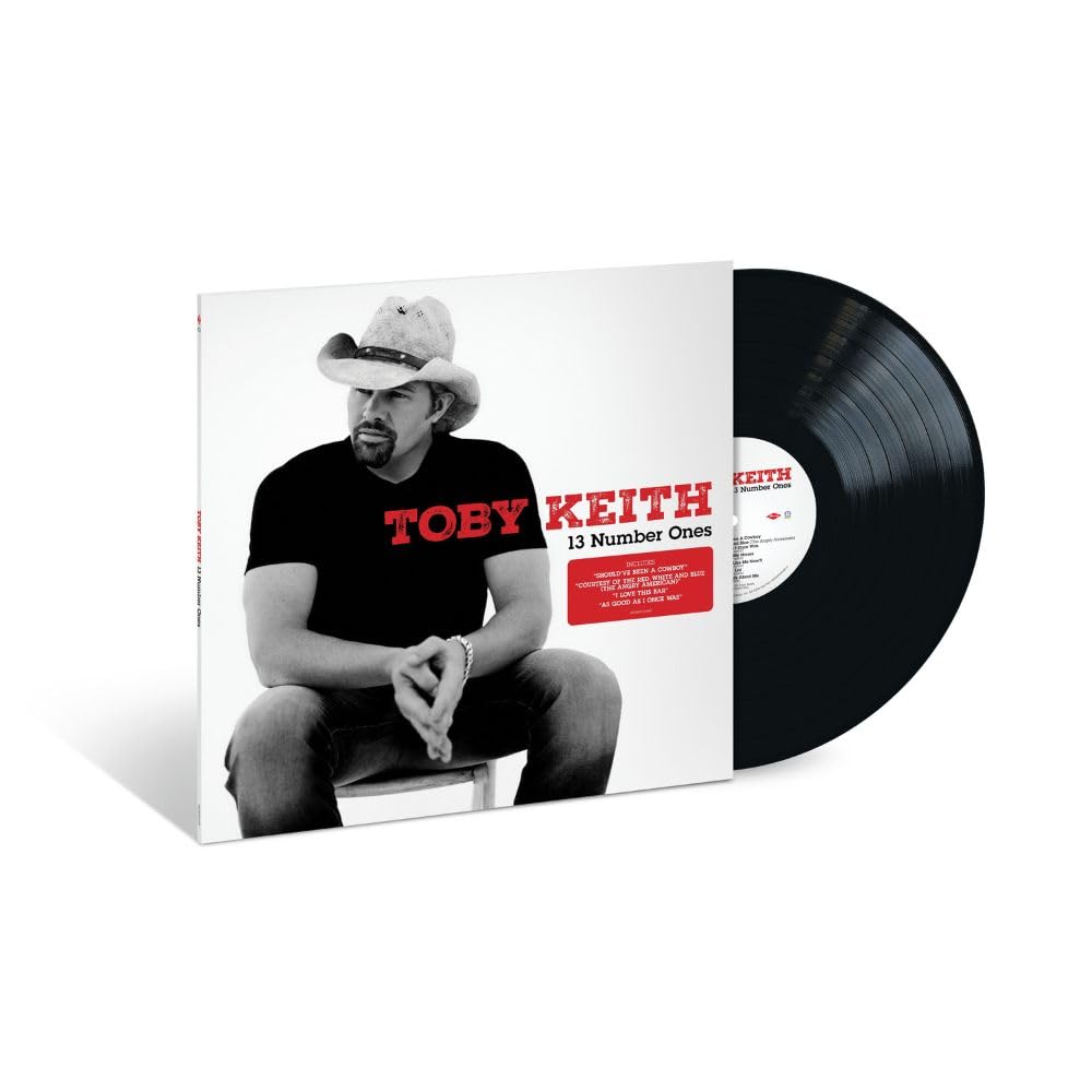Toby Keith - 13 Number Ones - Import Vinyl LP Record Limited Edition