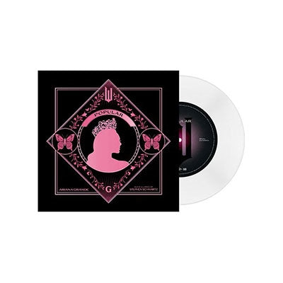 Ariana Grande - Popular (Wicked: The Soundtrack) - Import Clear Vinyl 7 Inch Single Record Limited Edition