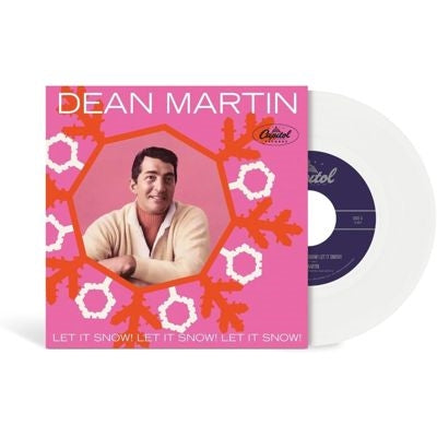Dean Martin - Let It Snow / Rudolph The Red-Nosed Reindeer - Import White Vinyl 7 inch Single Record Limited Edition