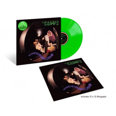 The Cramps - Psychedelic Jungle - Import Fluorescent Green Vinyl LP Record