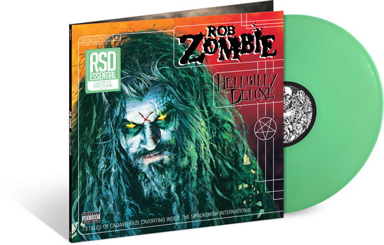 Rob Zombie - Hellbilly Deluxe (Indie Exclusive) - Import Glow in the Dark Vinyl LP Record
