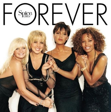 Spice Girls - Forever (25th Anniversary) - Import Black & Red Marbled Vinyl LP Record