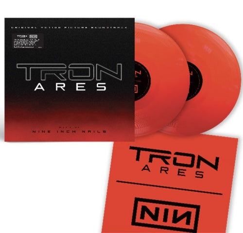 Nine Inch Nails - Tron: Ares - Import Exclusive Translucent Red Vinyl 2 LP Record Limited Edition
