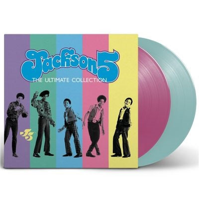 The Jackson 5 - The Ultimate Collection - Import Lavender & Seaglass Vinyl 2 LP Record Limited Edition