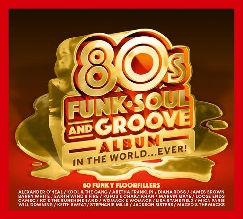 Various Artists - The Best 80s Funk, Soul & Groove Album in the World... Ever! - Import 3 CD