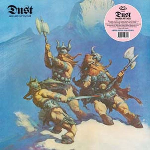 Dust - Hard Attack - Import Blue Vinyl LP Record Limited Edition
