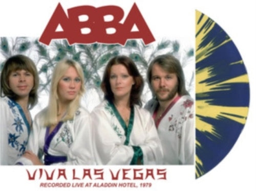 ABBA - Viva Las Vegas: Live At Performing Arts Theatre. Aladdin Hotel. Las Vegas. Nv. September 24th 1979 - Fm Broadcast - Import Dark Blue & Yellow Splatter Vinyl LP Recurd