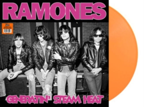 Ramones - Generatin Steam Heat: Live In Germany 1978 / Live At Cbgbs 1976 - Fm Broadcast (Orange Vinyl) - Import LP Recurd