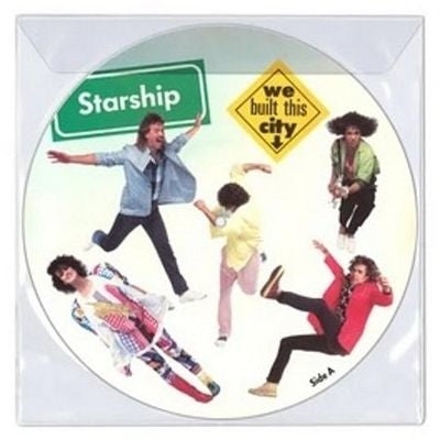 Starship - We Built This City - Import Picture Vinyl 12 inch Recurd