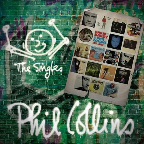 Phil Collins - The Singles - Import Magenta & Green Vinyl 2 LP Record Limited Edition