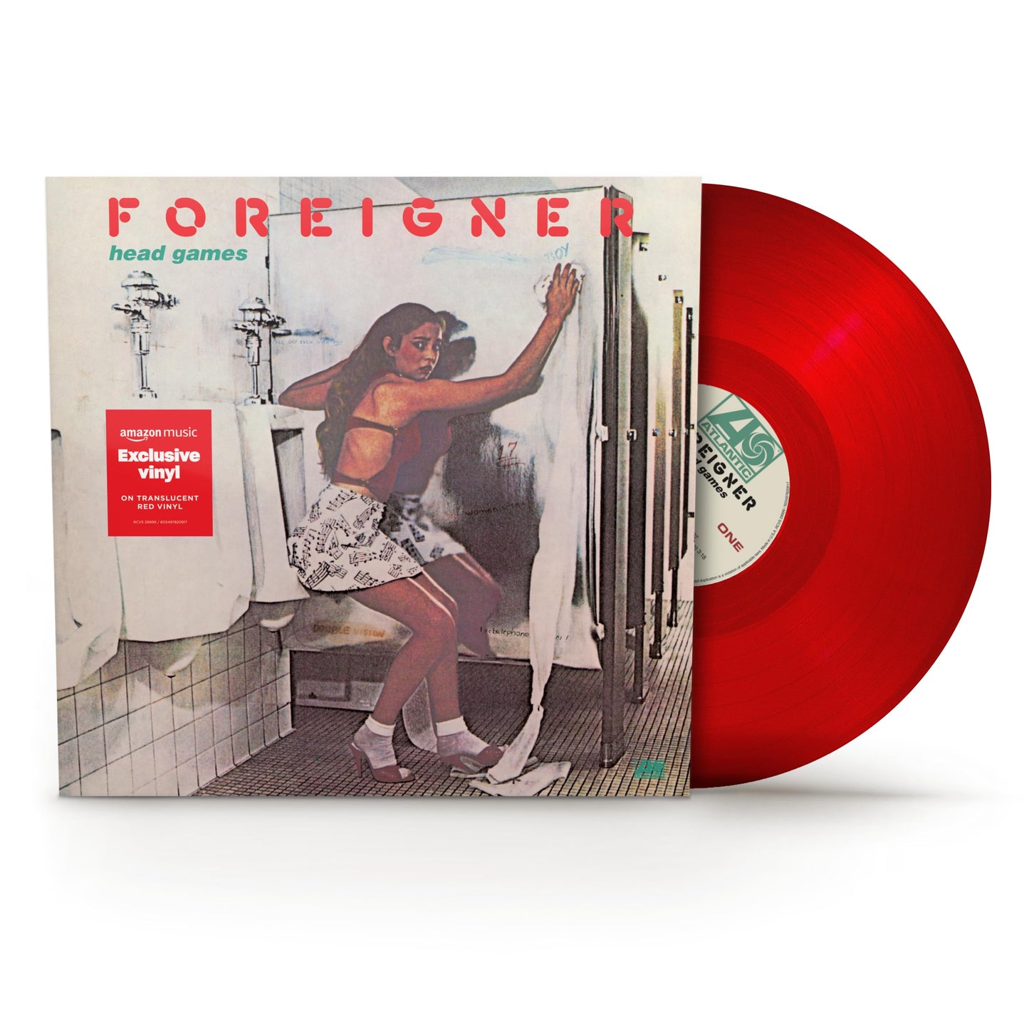 Foreigner - Head Games - Import Translucent Red Vinyl LP Record
