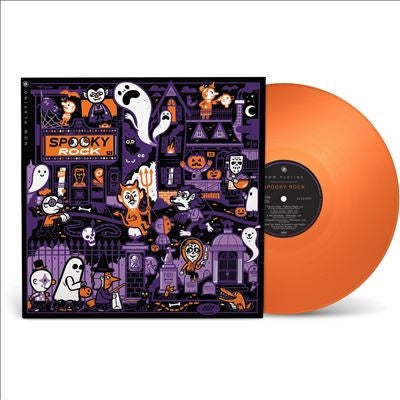 Various Artists - Now Playing: Spooky Rock - Import Orange Vinyl LP Record