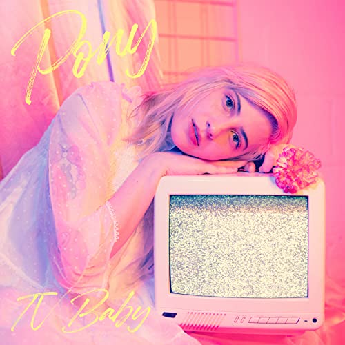 Pony - TV Baby - Import Baby Pink Vinyl LP Record Limited Edition