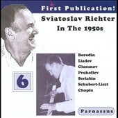 Sviatoslav Richter - Sviatoslav Richter in the 1950's Vol.6 - Import CD