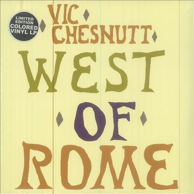 Vic Chesnutt - West of Rome - Import Silver Vinyl, Lavender Split Vinyl LP Record