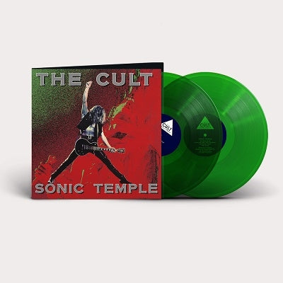The Cult - Sonic Temple (transparent green vinyl / 2-disc analog record) - Import 2 Vinyl LP Record Limited Edition