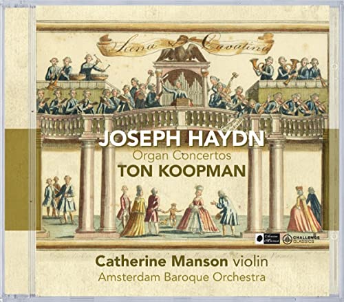 Haydn (1732-1809) - Organ Concertos: Koopman(Org)Amsterdam Baroque O Manson(Vn) - Import CD