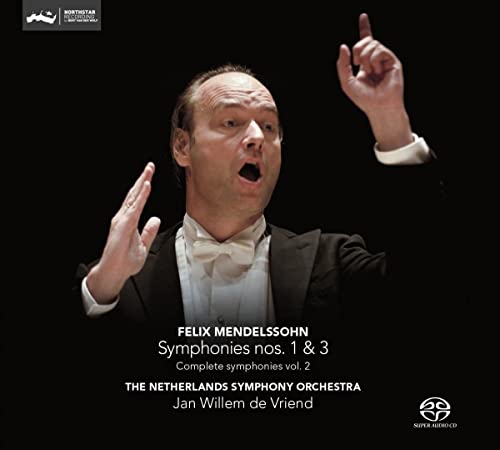 Mendelssohn (1809-1847) - Symphonies Nos.1, 3 : De Vriend / Netherlands Symphony Orchestra (Hybrid) - Import SACD Hybrid