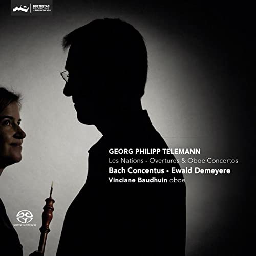 Telemann (1681-1767) - Overtures, Oboe Concertos : Demeyere / Bach Concentus, Baudhuin(Ob)(Hybrid) - Import SACD Hybrid