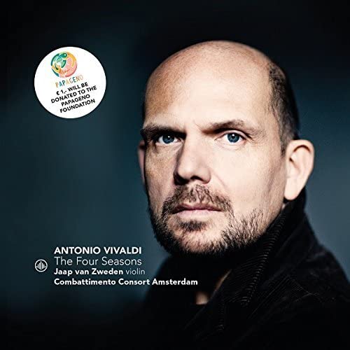 Vivaldi (1678-1741) - Four Seasons, etc : Jaap van Zweden(Vn)Jan Willem de Vriend / Combattimento Consort Amsterdam - Import CD