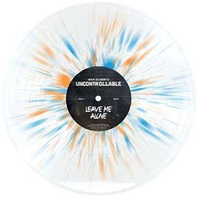 Nick Oliveri's Uncontrollable - Leave Me Alone (Transparent W / Blue / Orange Splatter Vinyl) - Import Vinyl LP Record Limited Edition