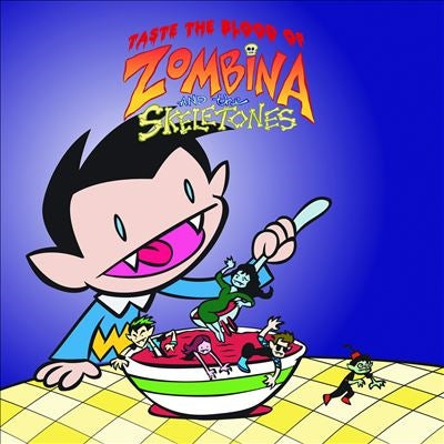 Zombina & The Skeletones - Taste The Blood Of Zombina & The Skeletones - Import Picture Vinyl LP Record Limited Edition