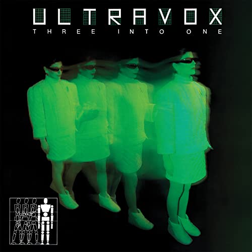 Ultravox - Three Into One - Import Blue & White Vinyl LP Record Limited Edition
