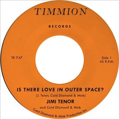 Jimi Tenor 、 Cold Diamond & Mink - Is There Love In Outer Space? - Import Colored Vinyl 7inch Record