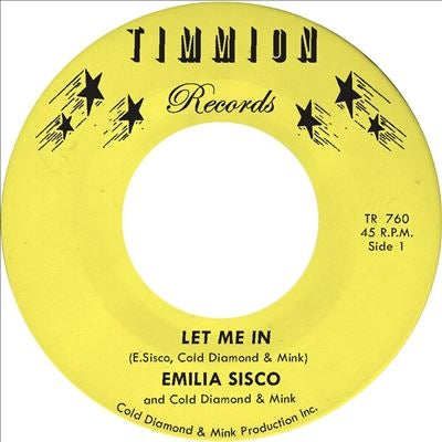 Emilia Sisco & Cold Diamond & Mink - Let Me In / Way Past Midnight - Import Vinyl 7inch Single Record