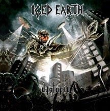 Iced Earth - Dystopia - Import Transparent Marbled Red & Black Vinyl LP Record Limited Edition