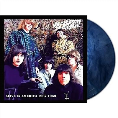 Jefferson Airplane - Alive In America 1967-1969<Blue Marble Vinyl> - Import 2 LP Record