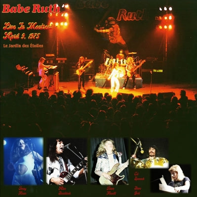 Babe Ruth - Live In Montreal April 9, 1975 - Import Red Vinyl LP Record