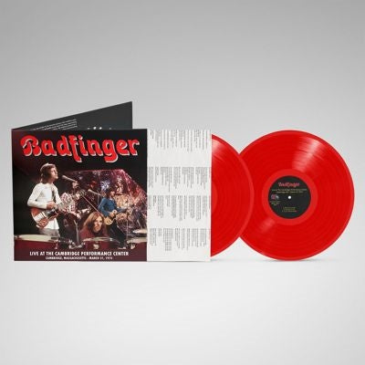 Badfinger - Live At The Performance Center - Cambridge, Ma - March 31, 1974 - Import 180g Red Vinyl 2 LP Record Limited Edition