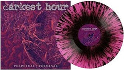 Darkest Hour - Perpetual Terminal - Import Pink & Black Splatter Vinyl LP Record Limited Edition