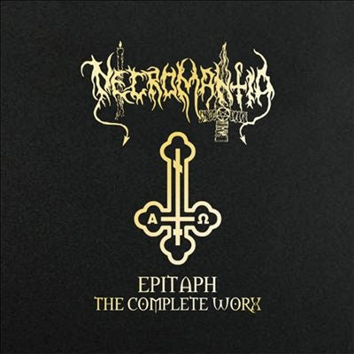 Necromantia - Epitaph: The Complete Worx - Import Red, Black & Gold vinyl 9 LP Record Box Set Limited Edition