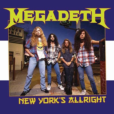 Megadeth - New York's Allright: Live At The Webster Hall, New York October 25th 1994 - FM Broadcast - Import Vinyl LP Record Limited Edition