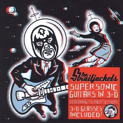 Los Straitjackets - Supersonic Guitars in 3-D - Import Colored Vinyl LP Record Limited Edition