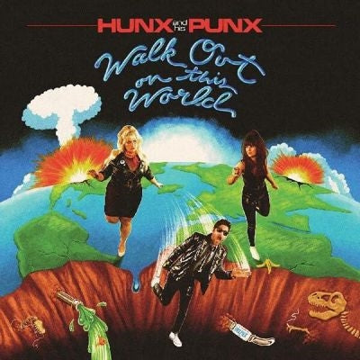 Hunx And His Punx - Walk Out on This World - Import Clear & Neon Green Splatter Vinyl LP Record