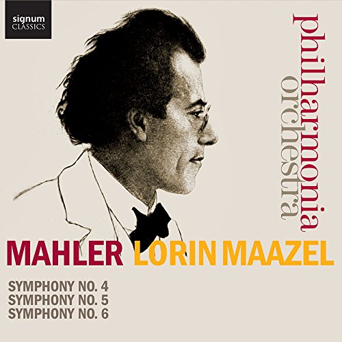 Mahler (1860-1911) - Symphonies Nos.4, 5, 6 : Maazel / Philharmonia, S.Fox(S)(4CD) - Import 4 CD